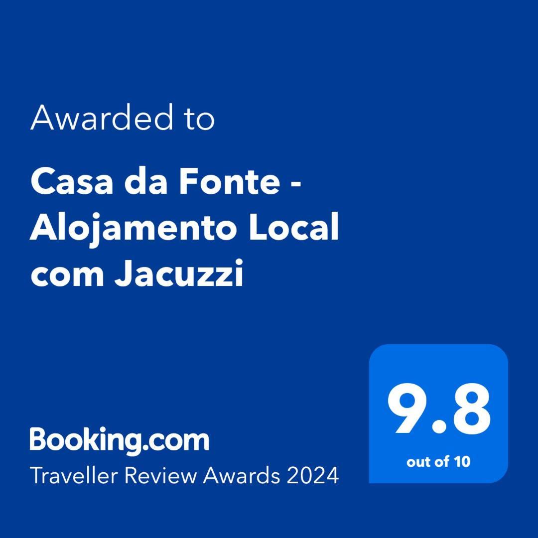 Casa Da Fonte - Alojamento Local Com Jacuzzi Nordeste  Bagian luar foto